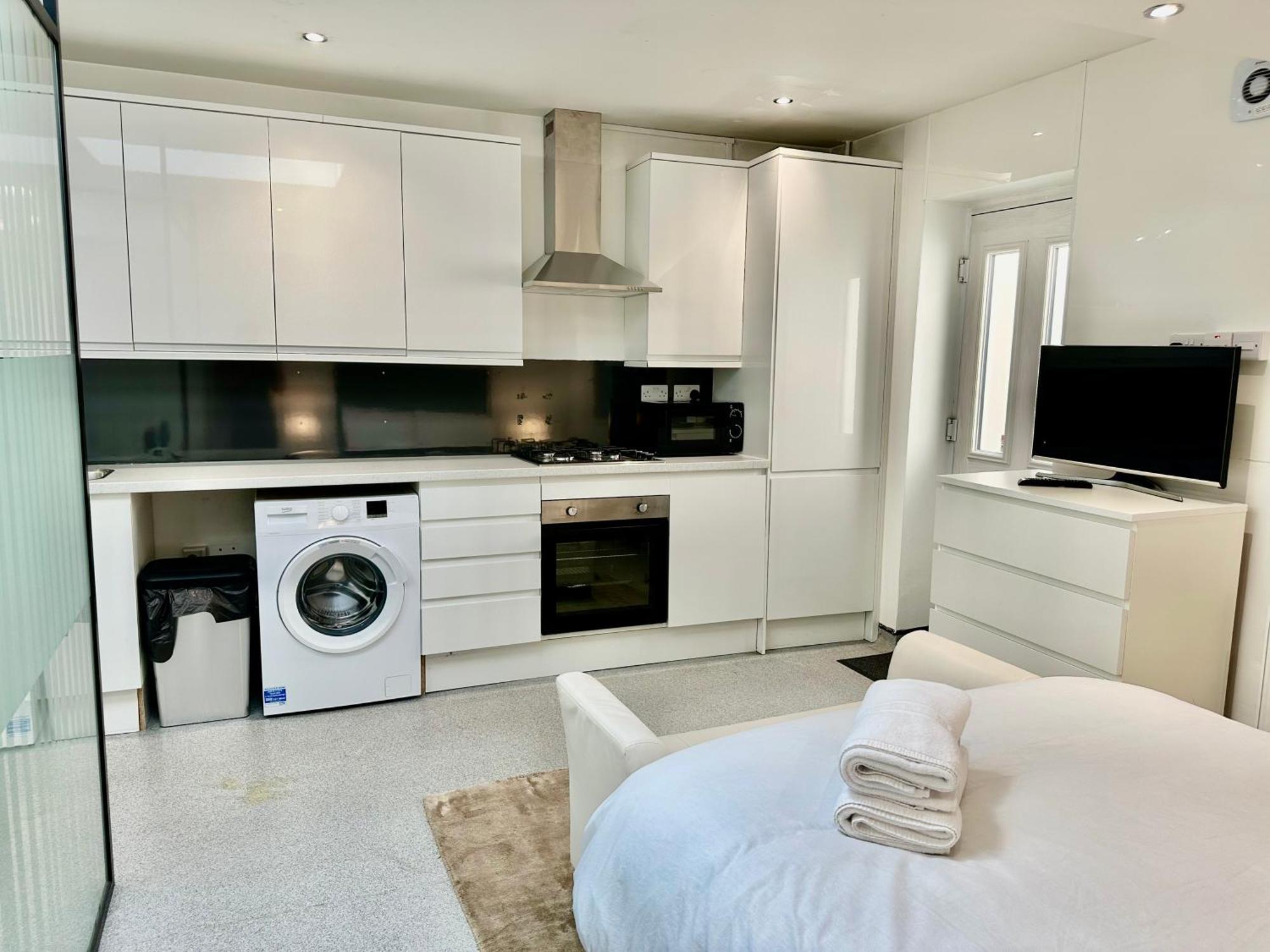 런던 Westferry Two 아파트 외부 사진